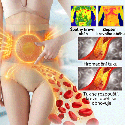 PAURAJU® 4v1 Termogenní Tvarující Šortky s Moringou a Berberin 🔥 – ⚡ Kompresní Kraťasy pro Tvarování Postavy, Podporu Metabolismu & Denní Nošení (30 min rutina) 💎