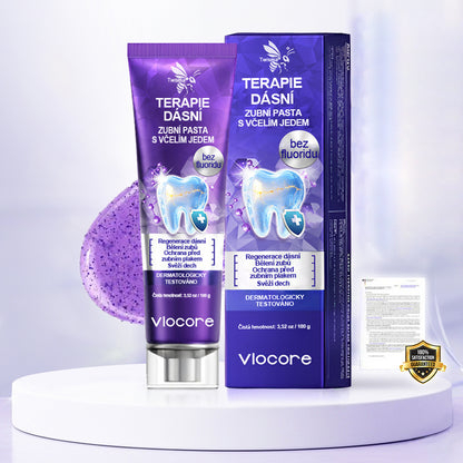 🌟 Twisma® VioCore Propolis zubní pasta 🦷 Úleva od bolesti zubů už za 3 dny · Obnova dásní během 7 dnů · Pomáhá předcházet parodontóze · Dokonalá kombinace včelího jedu a přírodních minerálů 🌟