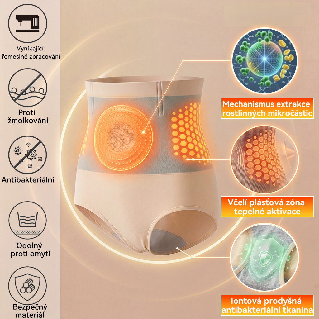 PAURAJU® 4v1 Termogenní Tvarující Šortky s Moringou a Berberin 🔥 – ⚡ Kompresní Kraťasy pro Tvarování Postavy, Podporu Metabolismu & Denní Nošení (30 min rutina) 💎