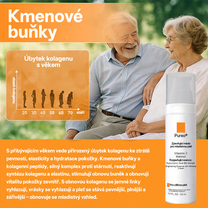 ✨ Pureo® revitalizační esenční krém s kmenovými buňkami, EGF a měděnými peptidy 💧 Podporuje regeneraci pokožky 🌿 Zpevňuje a vyhlazuje pleť ✨ Pro mladistvější vzhled 💖