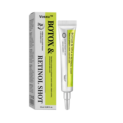 ✨ Vosxu™ Botox & Vita-A Retinol Shot sérum pro lifting vrásek ✨ – 💉 Mikrojehličky | 💪 Peptidy s účinkem botoxu | 🌿 Retinol | ⚡ Viditelné výsledky během 3 dnů 🌸