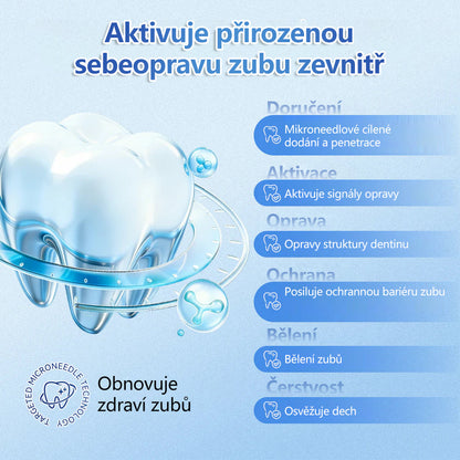 🦷 Glimmerly® Tideglusib Oral Strips – Pokročilá regenerace zubů a dásní | Aktivace kmenových buněk 🧬 | Obnova dentinu 💎 | Posílení skloviny ⚡ | Redukce citlivosti 💧 | Neinvazivní péče o úsměv ✨