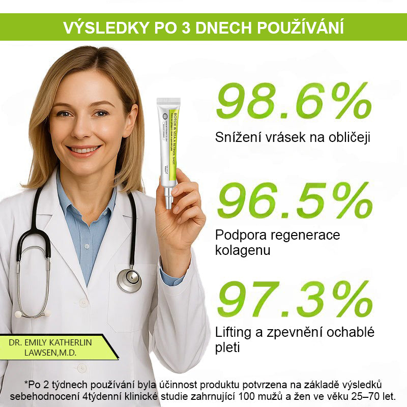 ✨ Vosxu™ Botox & Vita-A Retinol Shot sérum pro lifting vrásek ✨ – 💉 Mikrojehličky | 💪 Peptidy s účinkem botoxu | 🌿 Retinol | ⚡ Viditelné výsledky během 3 dnů 🌸