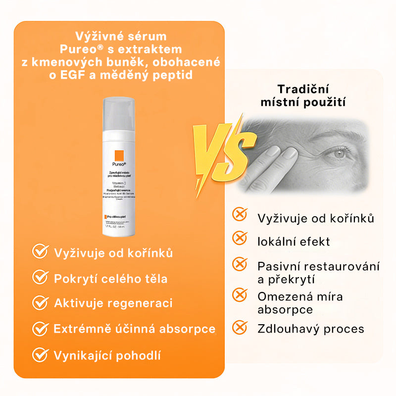✨ Pureo® revitalizační esenční krém s kmenovými buňkami, EGF a měděnými peptidy 💧 Podporuje regeneraci pokožky 🌿 Zpevňuje a vyhlazuje pleť ✨ Pro mladistvější vzhled 💖