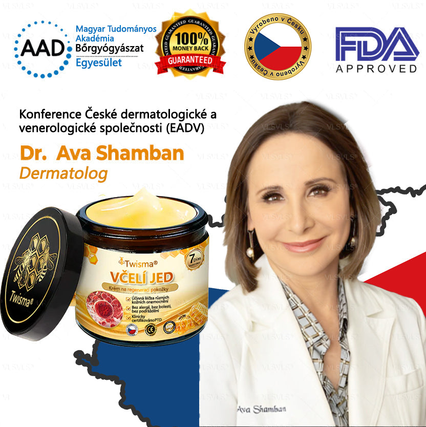 🐝Twisma® Krém s včelím jedem – doporučeno kožními lékaři 🧑‍⚕️ Na různé kožní problémy – fakt účinný a šetrný pomocník