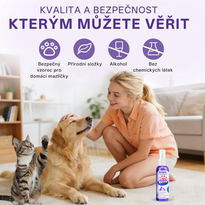RZXEA™ Zinkový glukonátový ústní sprej pro domácí mazlíčky 🦷✨ | 🌿 Svěží dech do 24 hodin | 🛡️ Kontrola plaku a zubního kamene | 🐶🐱 Doporučeno veterináři pro psy a kočky | 💧 Bezpečné použití, bez nutnosti čištění zubů