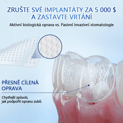 🦷 Glimmerly® Tideglusib Oral Strips – Pokročilá regenerace zubů a dásní | Aktivace kmenových buněk 🧬 | Obnova dentinu 💎 | Posílení skloviny ⚡ | Redukce citlivosti 💧 | Neinvazivní péče o úsměv ✨