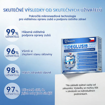🦷 Glimmerly® Tideglusib Oral Strips – Pokročilá regenerace zubů a dásní | Aktivace kmenových buněk 🧬 | Obnova dentinu 💎 | Posílení skloviny ⚡ | Redukce citlivosti 💧 | Neinvazivní péče o úsměv ✨