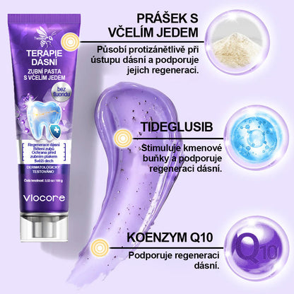🌟 Twisma® VioCore Propolis zubní pasta 🦷 Úleva od bolesti zubů už za 3 dny · Obnova dásní během 7 dnů · Pomáhá předcházet parodontóze · Dokonalá kombinace včelího jedu a přírodních minerálů 🌟